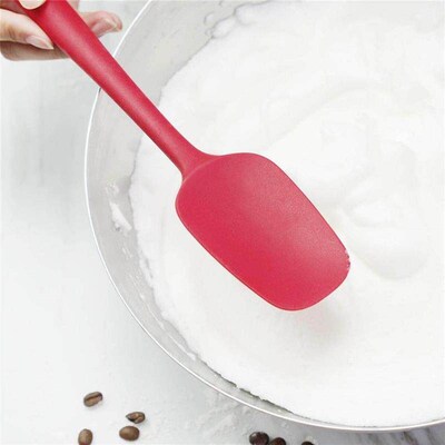 Spatula Silicone Scrapers Spoon Cake Cooking Baking Tool Set