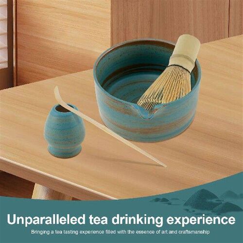 4 Pcs Japanese Matcha Set Traditional Matcha Tea Set