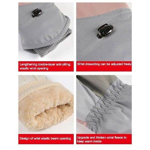 New Waterproof Riding Gloves Warm Touch Screen Ski Gloves