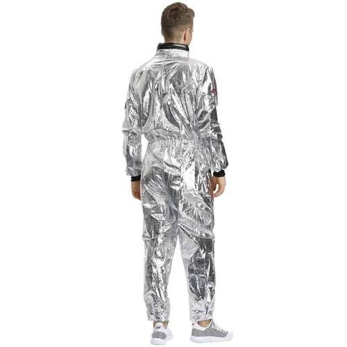 Astronaut Cosplay Uniform Parent-Child Family Couples Jumpsu