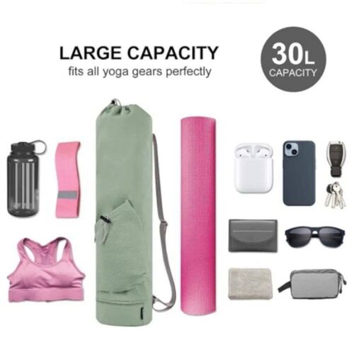 Large Capacity Exercise Yoga Mat Bag Multifunction Storage B