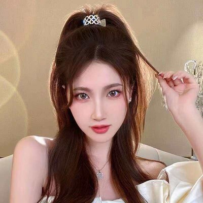 New high ponytail grip clip anti-sagging fixed artifact pony