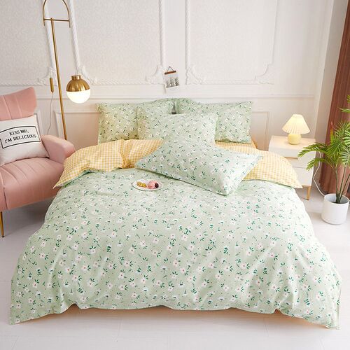 Simple Small Fresh 200x 230 Bed Tton Quilt Ver Sheet Girl He
