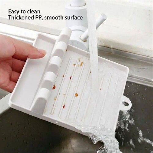1~5Pcs Kitchen Spoon Rest Kitchen Organizer For Fork