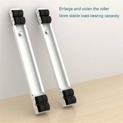 2pcs Fridge Mobile Roller Bracket Multifunctional Mobile