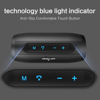 Zealot s16 wireless hifi super bass speaker, stereo soundbar