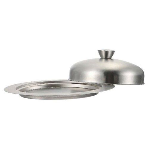 Stainless Steel Butter Box Container Plate Home Flatware