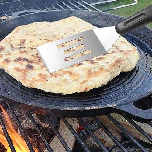 Kitchen Cook Tools Stainless Steel Mini Spatula Cooking