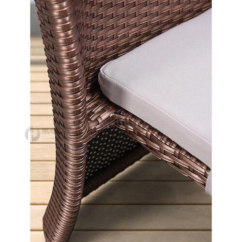 Balcony small table and chair wicker chair three-piece outdo