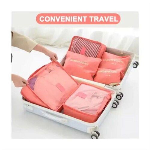 6PCS Set Travel Organizer Storage Bags Multifunction