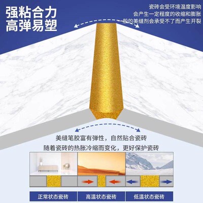 Grout Pen for Tile and Floor Tiles Color Change, Grout Repai