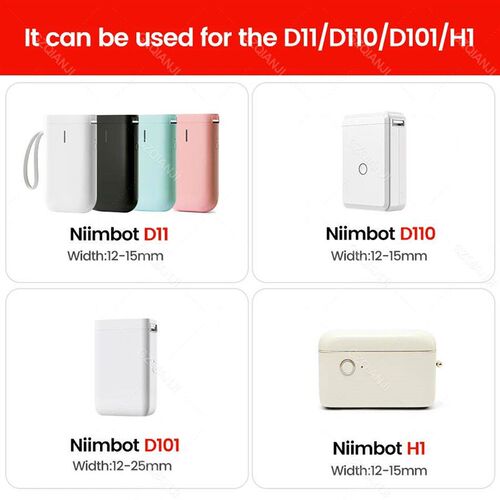 Niimbot D110 Label Maker Tape er D11 Label Paper Self-adhesi