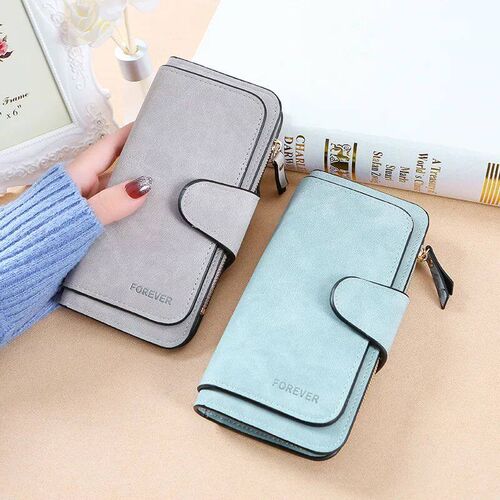 New buckle women Korean verion wallet three fold fahion wom