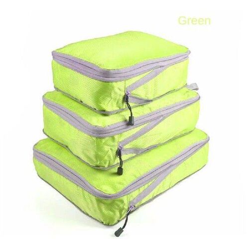 Travel Storage Bag Compressible Packing Cubes Nylon