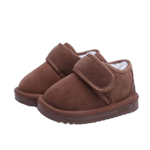 2025 Baby Cotton Shoes Korean Style Childrens Velvet Thicke