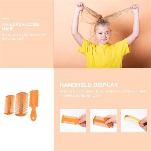 Comb Hairdressing Massaging Tool Dandruff Double-Sided