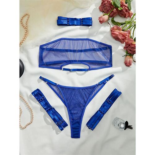 Sensual Lingerie Open Bra See Through Fancy Underwear Uncens