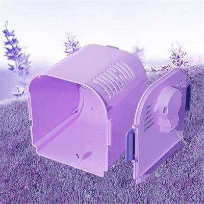 Portable Hamster Carrier Cage Transparent Detachable Pet