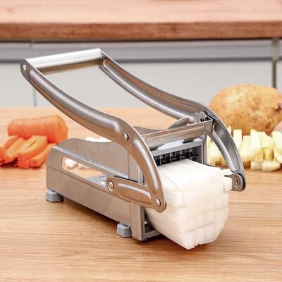 Stainless Steel Potato Cutter Manual Vegetable Cutter Potato