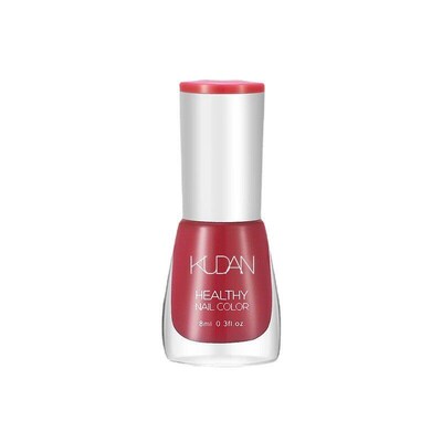 Nail polish is white fine and shiny no baking no peeling