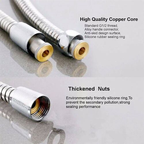 1-3m High Quality Copper Core Flexible Plumbing Hose Bathroo