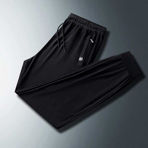 Ice Silk Breathable Casual Pants Mens Air Conitione Pants L