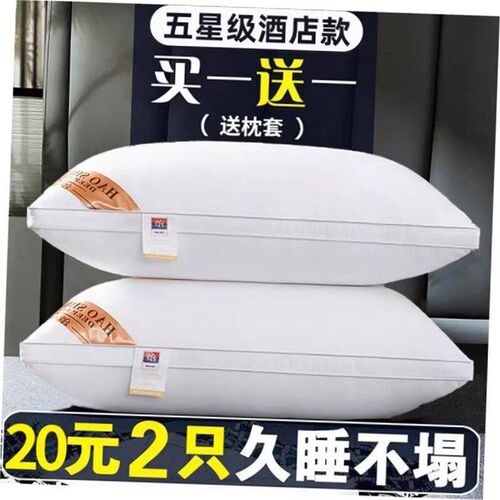 Pillow Healthy pillows feather velvet hotel pillow for bed
