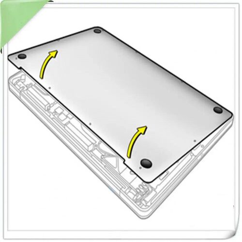 4Pcs Rubber Laptop Feet Pad Non-Slip Bottom Case ver Cooling