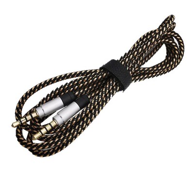 3.5mm 4 Pole Aux Cable 4 position Stereo Mic Audio Male to