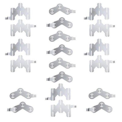 10Pcs/Lot Nickel Plated Steel Strap Strip Sheets for 18650