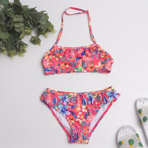Multi Style Kids Girls Bikini Set 2022 New Print Girls Kids