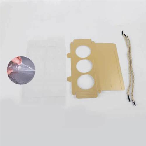 10Pcs Portable Transparent Cake Cupcake Roll Boxes With Hand
