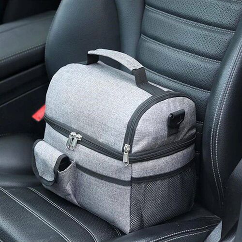 10L Portable Thermal Lunch Bag Food Box Durable Waterproof O