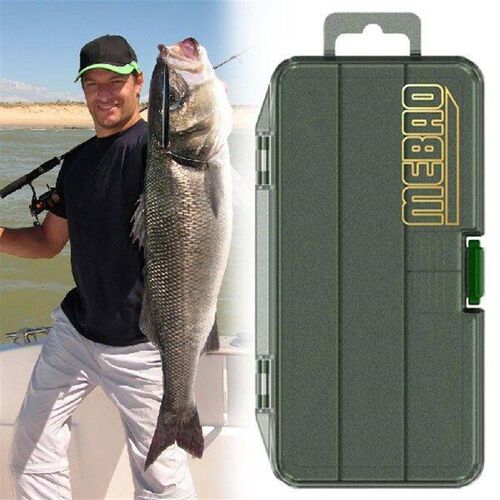 Fishing Tackle Box with Removable Dividers Bait Lure Hook
