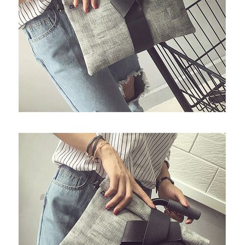New Clutch rend Contrasting Color Bag Envelope Bag Tramp Tot