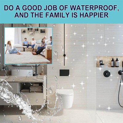 Jakehoe White Waterproof Coating - No-Demolition Waterproof