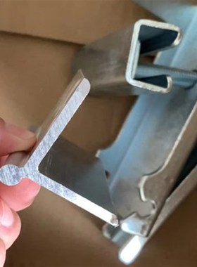 Y型阻燃防溢裙板规格全 *角铝 MM1夹持器