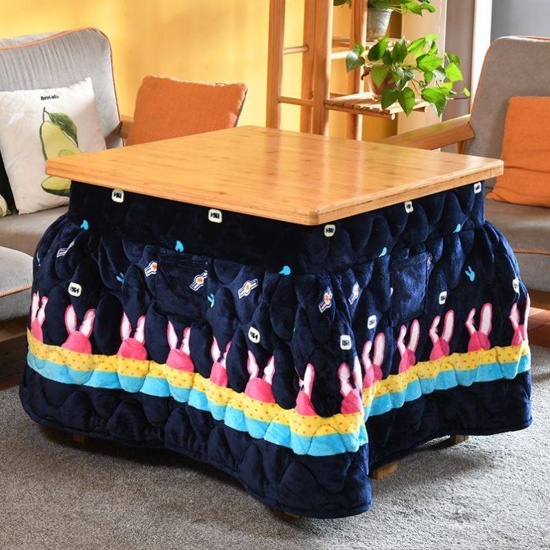 烤火桌子家用实木正方形烤火架多功能取暖桌四方桌折叠桌餐桌炕桌,商业/办公家具,烤肉桌,淘宝优惠券,粉丝福利购,淘宝优惠卷