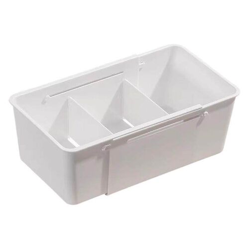 Drawer organizer box, extendable cabinet divider, with remov