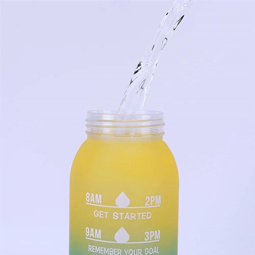1000ML Fragrant Water Bottle with 7 Flavour Pods Portable Ai