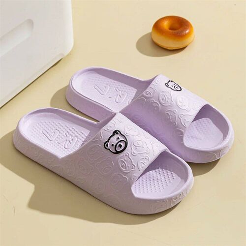 Womens Slippers Printting Cute Bear Cartoon Sandals Summer