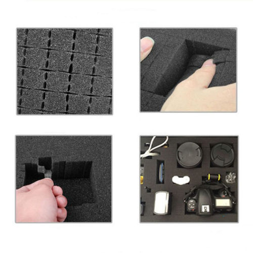 280x240x130mm Safety Instrument Tool Box ABS Plastic Storage