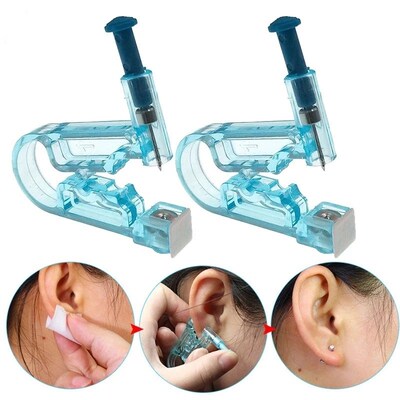 1-3Pcs Disposable Safe Painless Ear Piercing Healthy Sterile