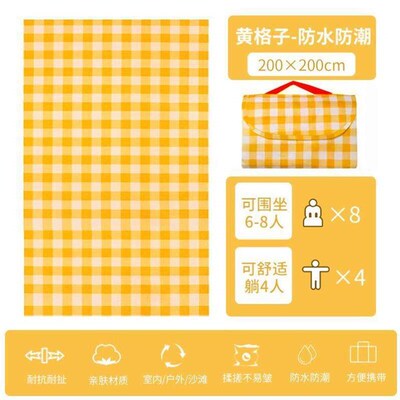 Picnic mat Waterproof mat for outdoor camping 户外野餐垫