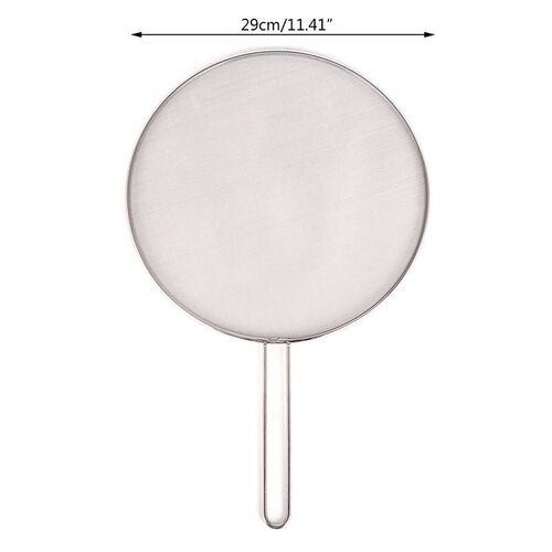 1pcs 25/29cm/33cm Stainless Steel Splatter Screen Mesh Pot