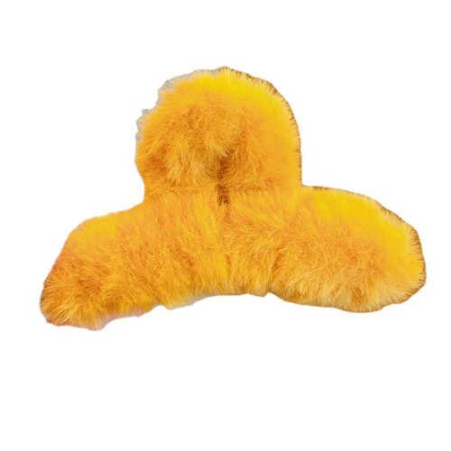New Plush Back of Head Clasp Hairy Pontail Clip Hairpin Hair