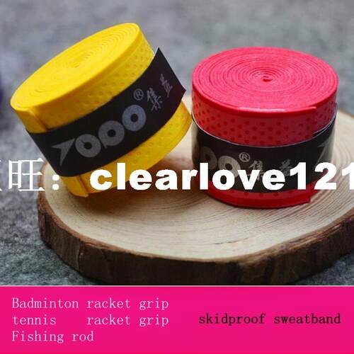 multi colorful badminton racket grip tennis grip skidproof s