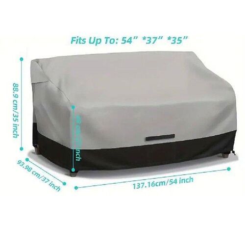Protective Outdoor Sofa Cover for 2 Seater Furniture