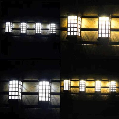 Solar Light Outdoor Wall Light Garden Courtyard Villa  Water
