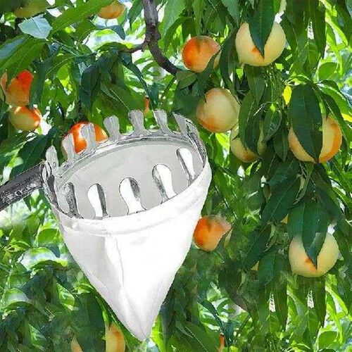 Fruit Picker Pole With Basket Fruit Picker Head Basket With